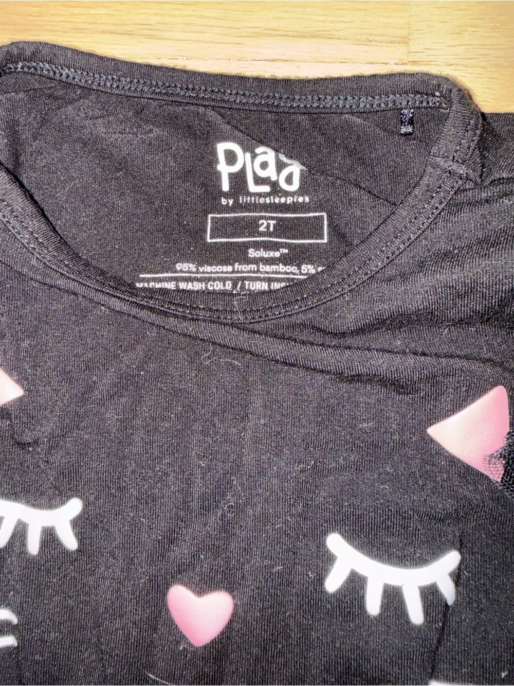 Little Sleepies Black Cat Tutu Costume Set - Picture 2 of 4